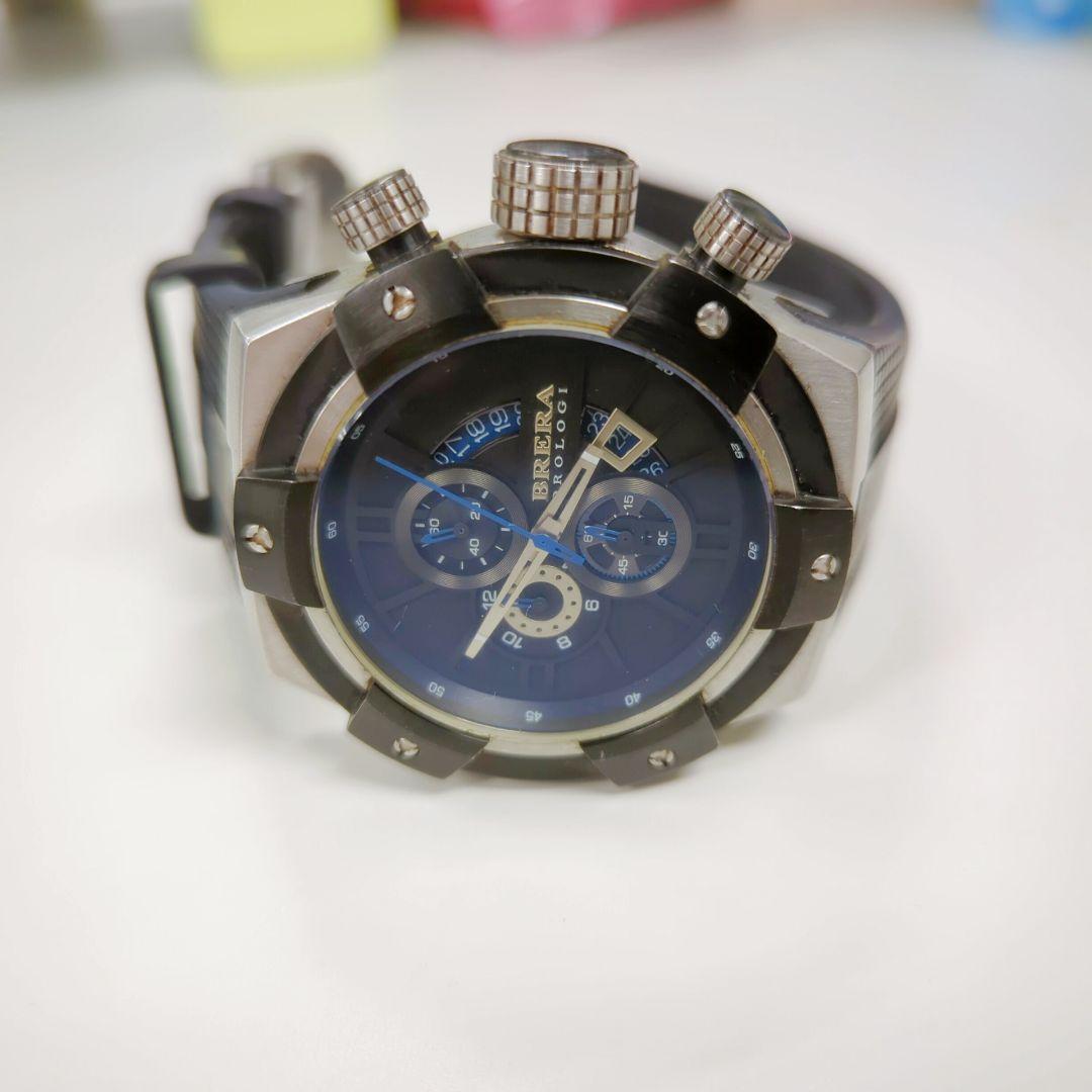 【正規稼働】ブレラオロロジ BRSSC49 316L QZメンズ 腕時計 箱付 画像4