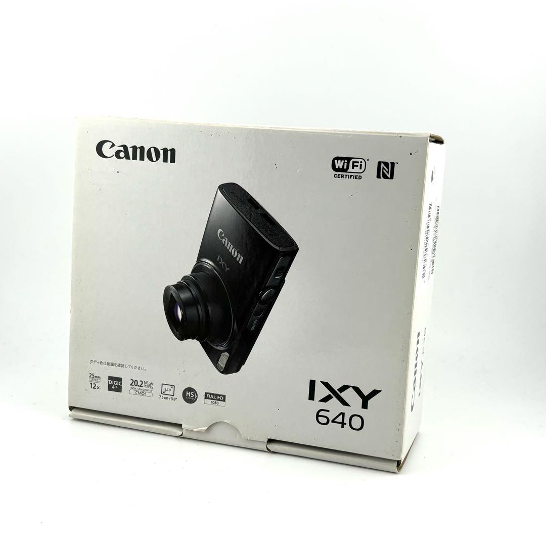 【完動品】Canon  IXY640  シルバー　コンデジ　動作確認済み