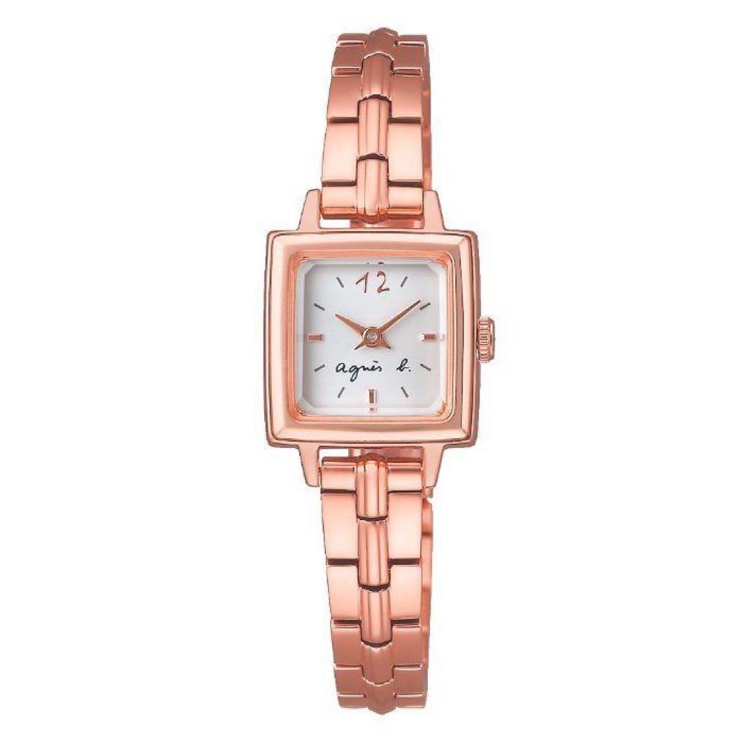 未使用品　agnis b. マルチェロ　レディース数量限定ピンクゴールド