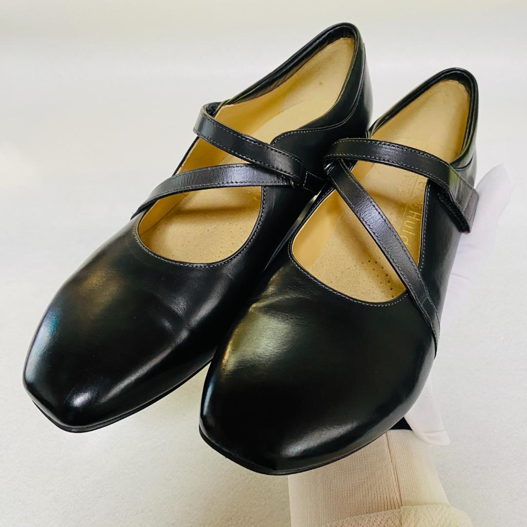 美品 viel Huld フォーマル ストリップ パンプス
