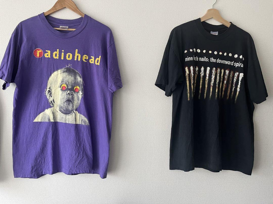 レディオヘッド pablo honey tour 90s tシャツ