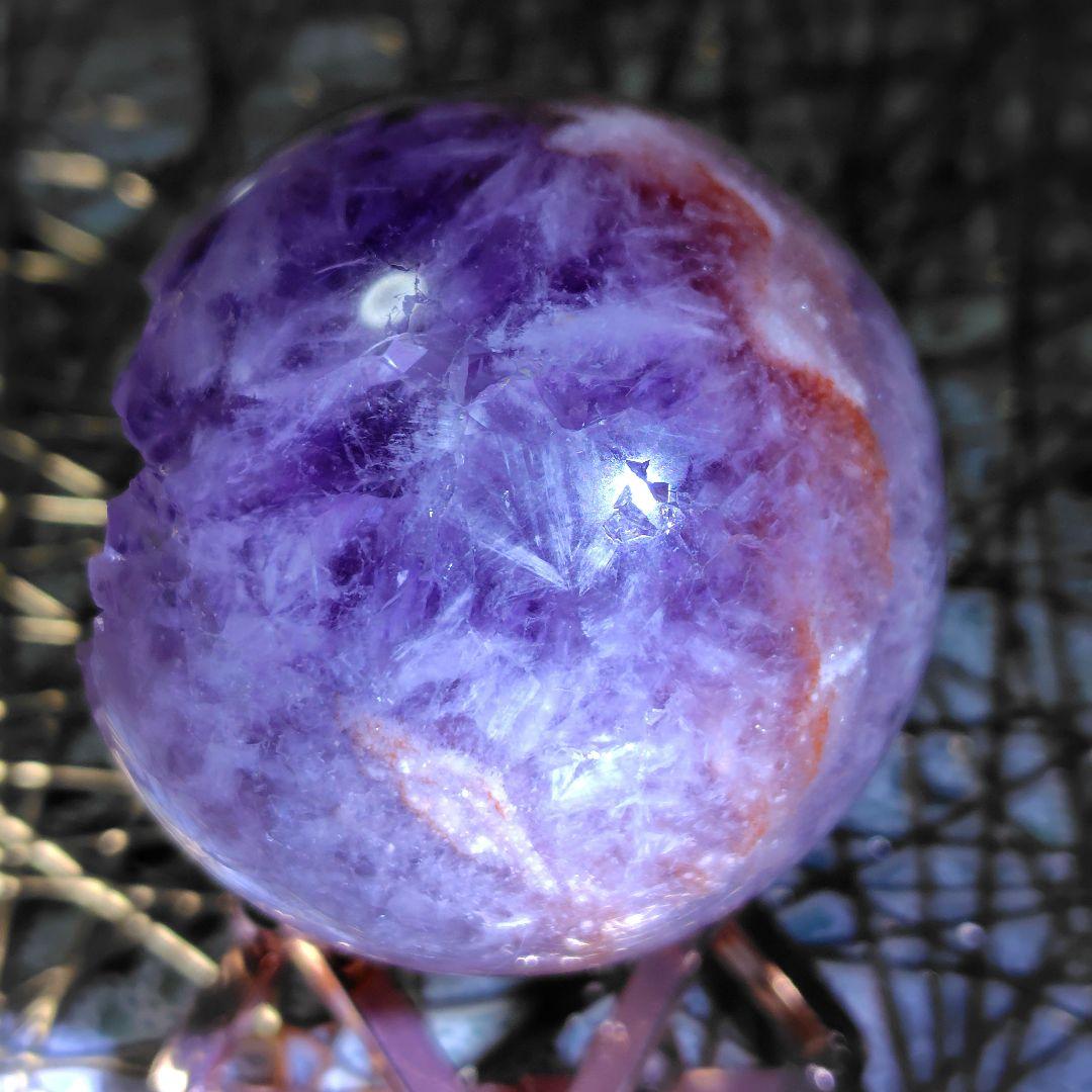 ピンクアメジスト スフィア（丸玉）02◇ Pink Amethyst Sphere