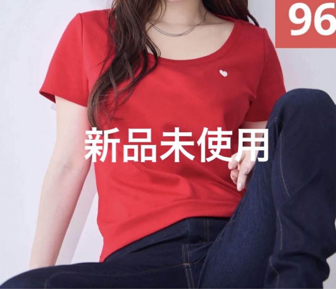 overE ベーシックラウンドネックTシャツ 25SS GLOW red 96