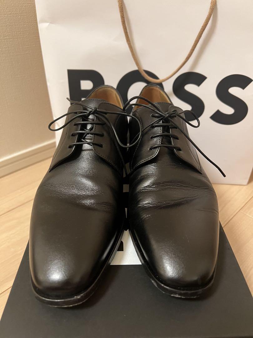 【セール中！BOSS・定価約5万円】イタリア製革靴・外箱袋あり
