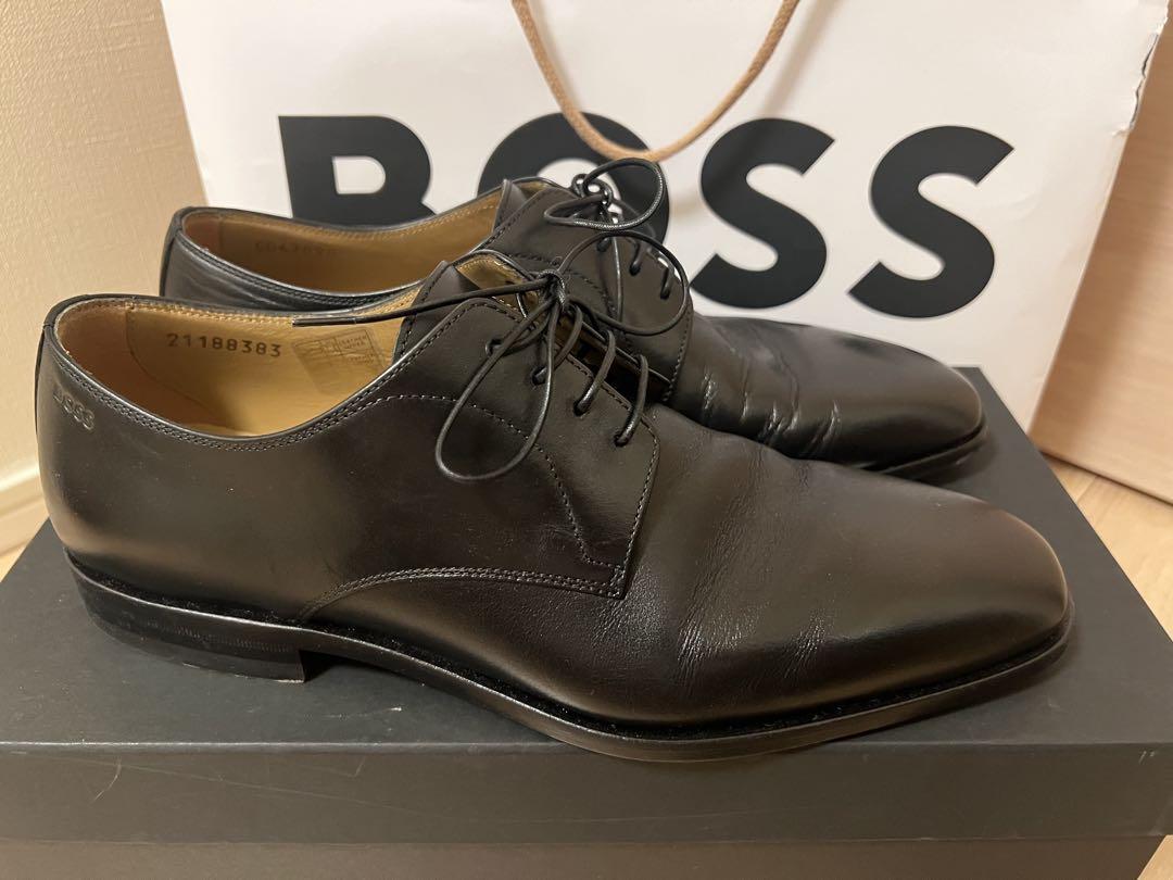 【セール中！BOSS・定価約5万円】イタリア製革靴・外箱袋あり