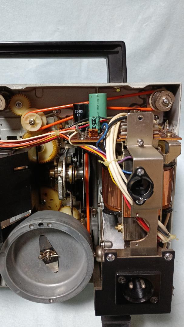 エルモ8ミリ映写機SC-18　M-O　音声　ハイヴィジョン　動作品　 訳あり