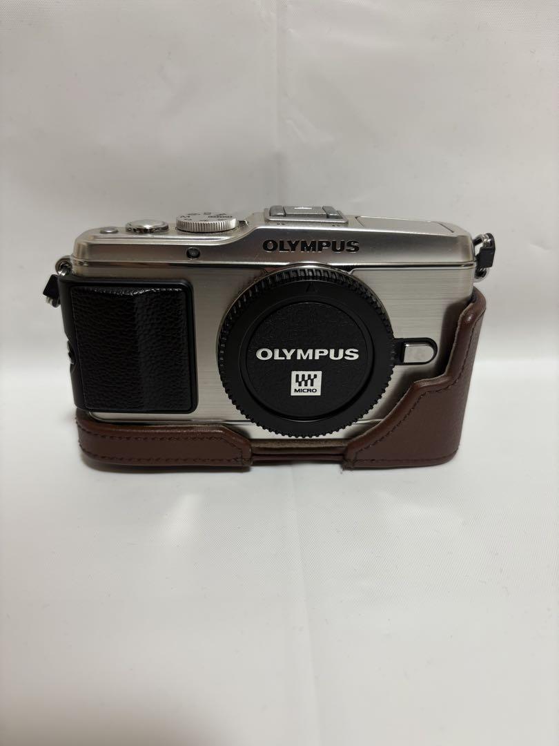 【美品】OLYMPUS PEN E-P3 ツインレンズキット シルバー