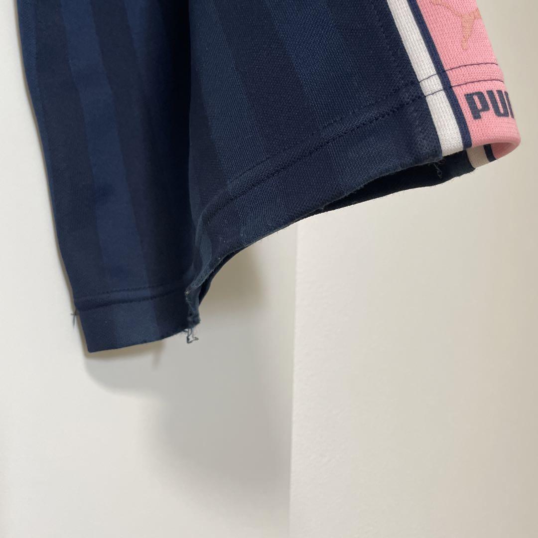 PUMA ジャージ ネイビー/ピンク S~M