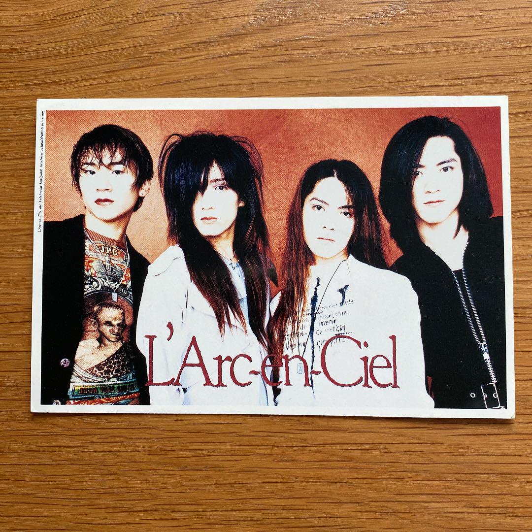L'Arc〜en〜Ciel ラルクアンシエル / インディーズ ポストカード 非売品］L'Arc〜en〜Ciel ポストカード 1994年頃｜Yahoo!フリマ