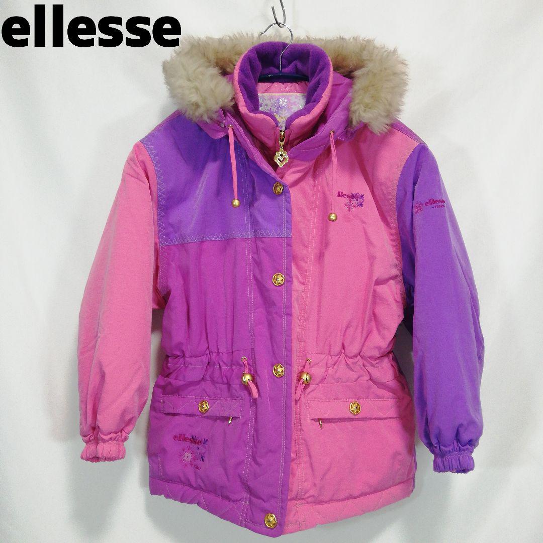 ellesse スキーウェア Mサイズ ジャケット パープル ピンク エレッセ