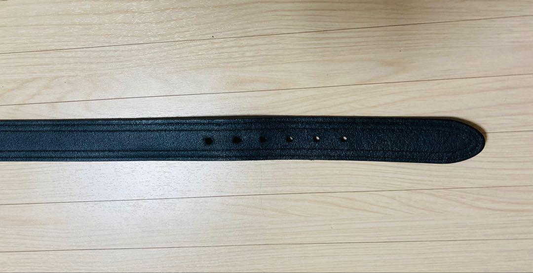 美品！POST&CO ポストアンドコー ベルト 本革 イタリア製 黒