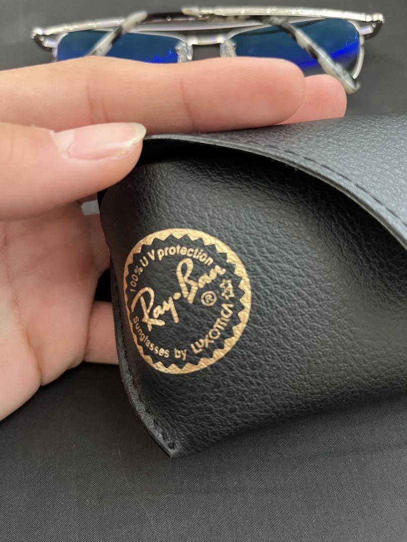 Ray-Ban シルバー サングラス UV保護