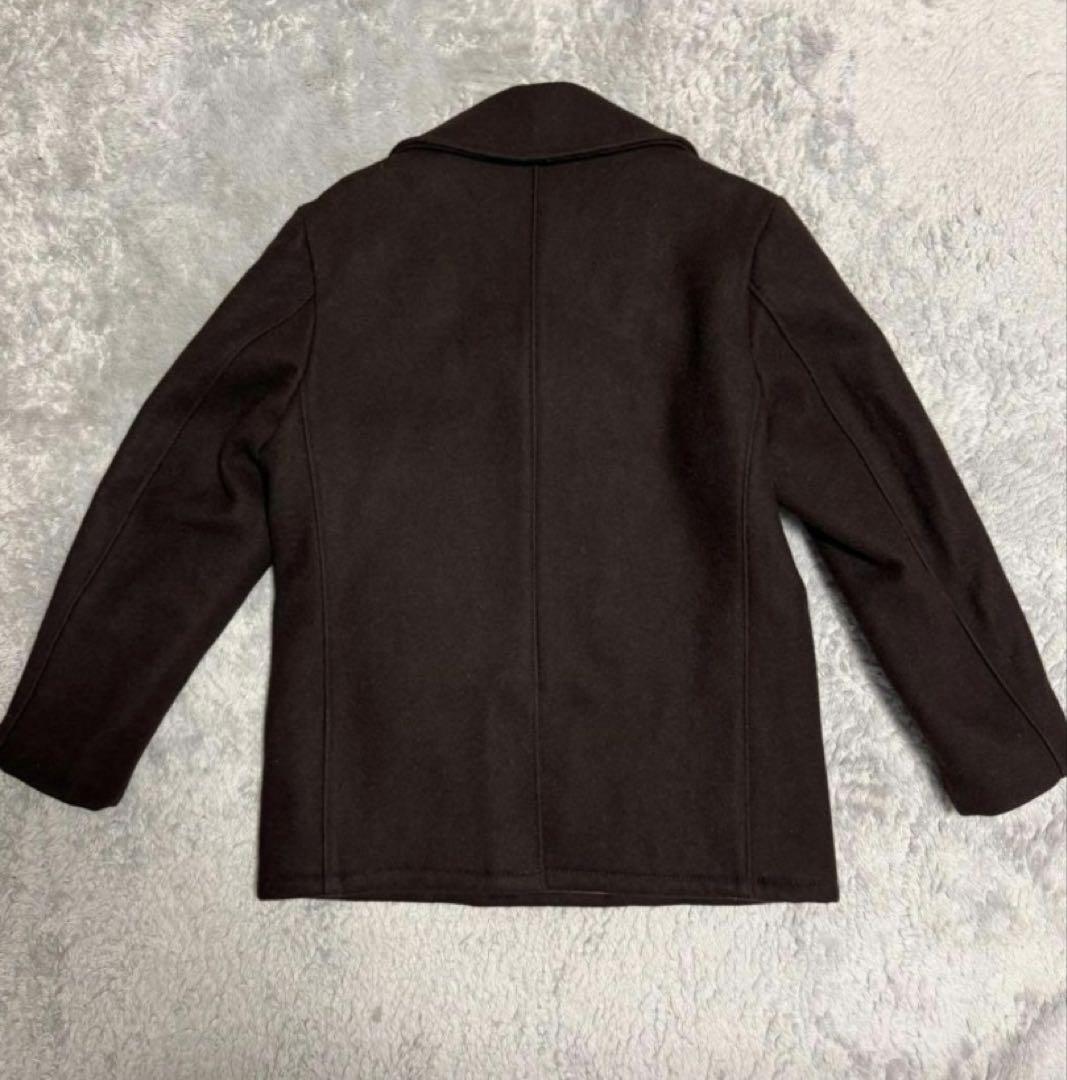 【SCHOTT N.Y.C.】ピーコート/ブラウン/42XL/ショットPコート