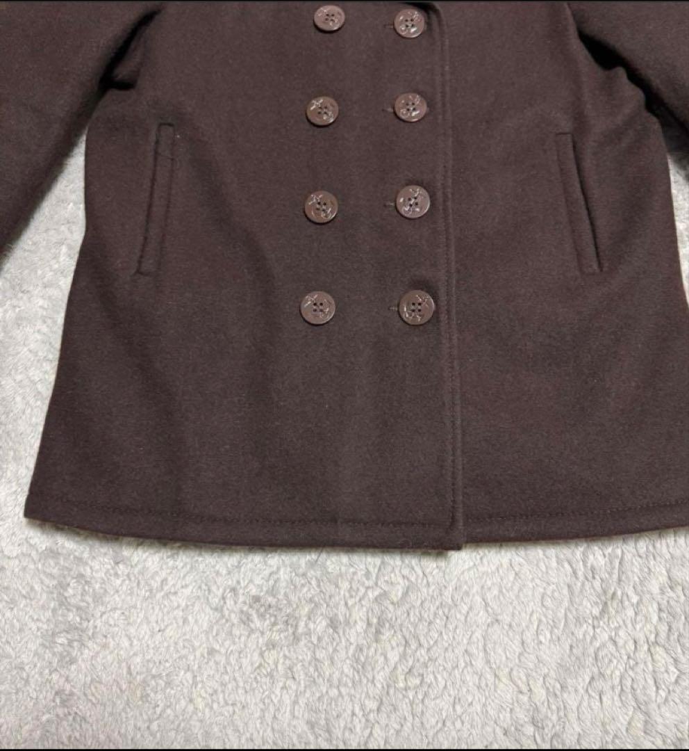 【SCHOTT N.Y.C.】ピーコート/ブラウン/42XL/ショットPコート