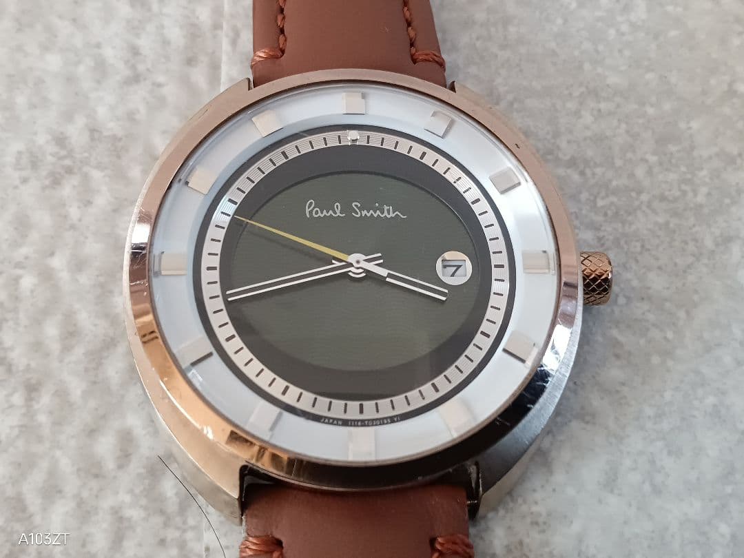 ポールスミス Paul Smith メンズ 腕時計 動作品やや傷や汚れあり