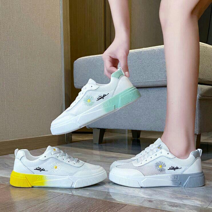 小雛菊の婦人靴 夏の新型 網面の百足靴ey XWeC3-m57916406082 2020年 定番大特価