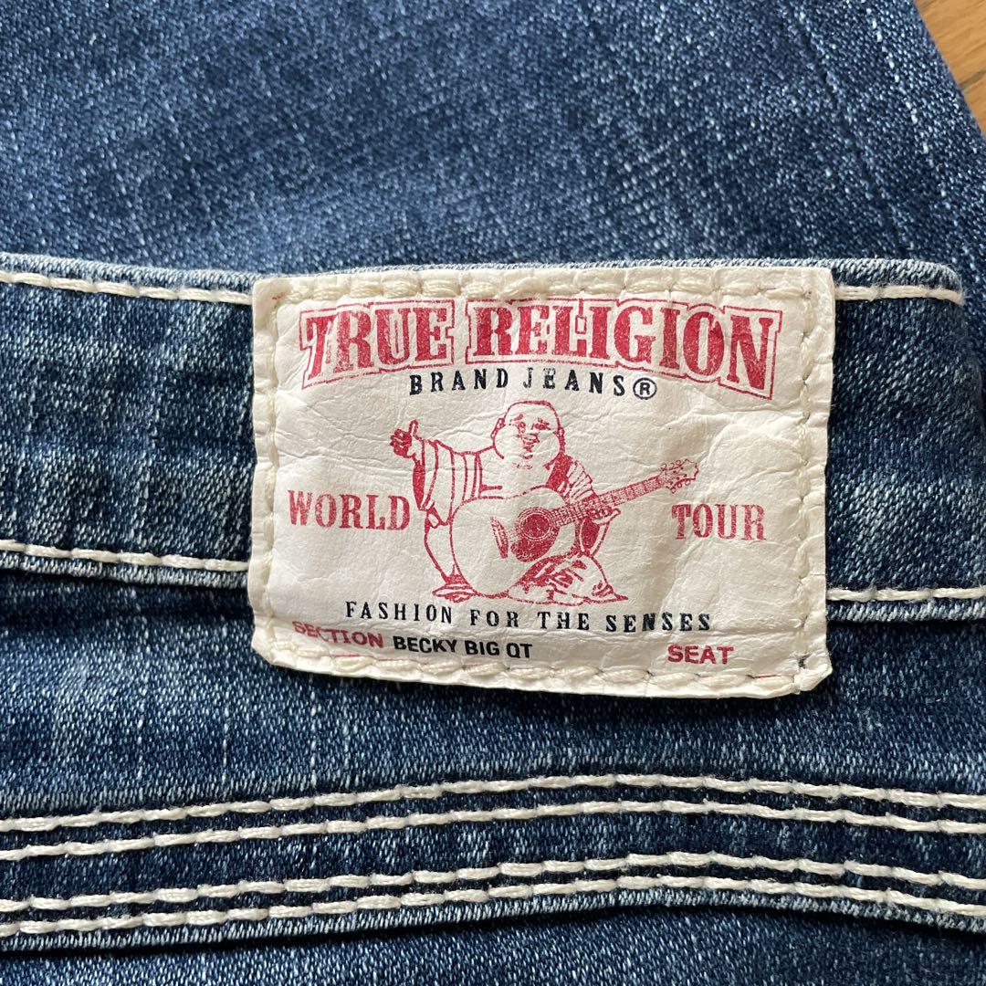 【正規品】超人気デニムTrue Religion太ステッチ