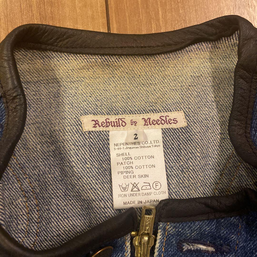 ジャケット・アウター Rebuild by Needles MotocrossJacket