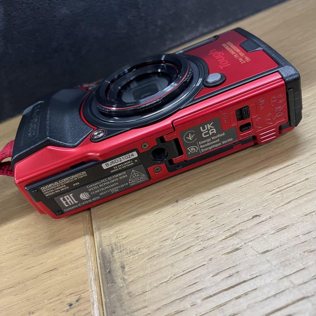 動作品 Olympus TG-6 4K 防水コンパクトデジタルカメラ