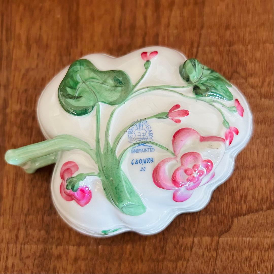 【美品】HEREND ヘレンド　ウィーンの薔薇　オープンシュガー