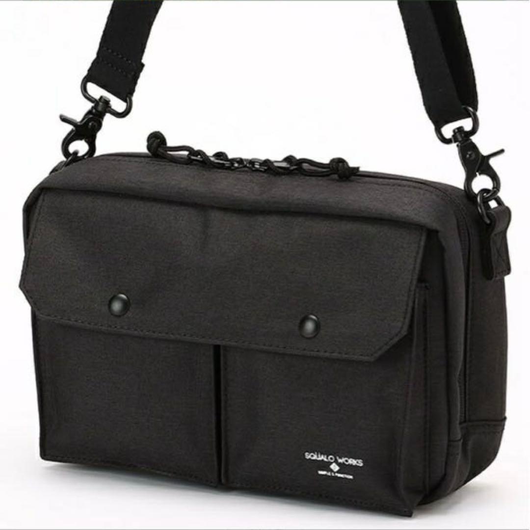 美品　スクアーロワークス　メンズ　ショルダーバッグ　ボディーバッグ