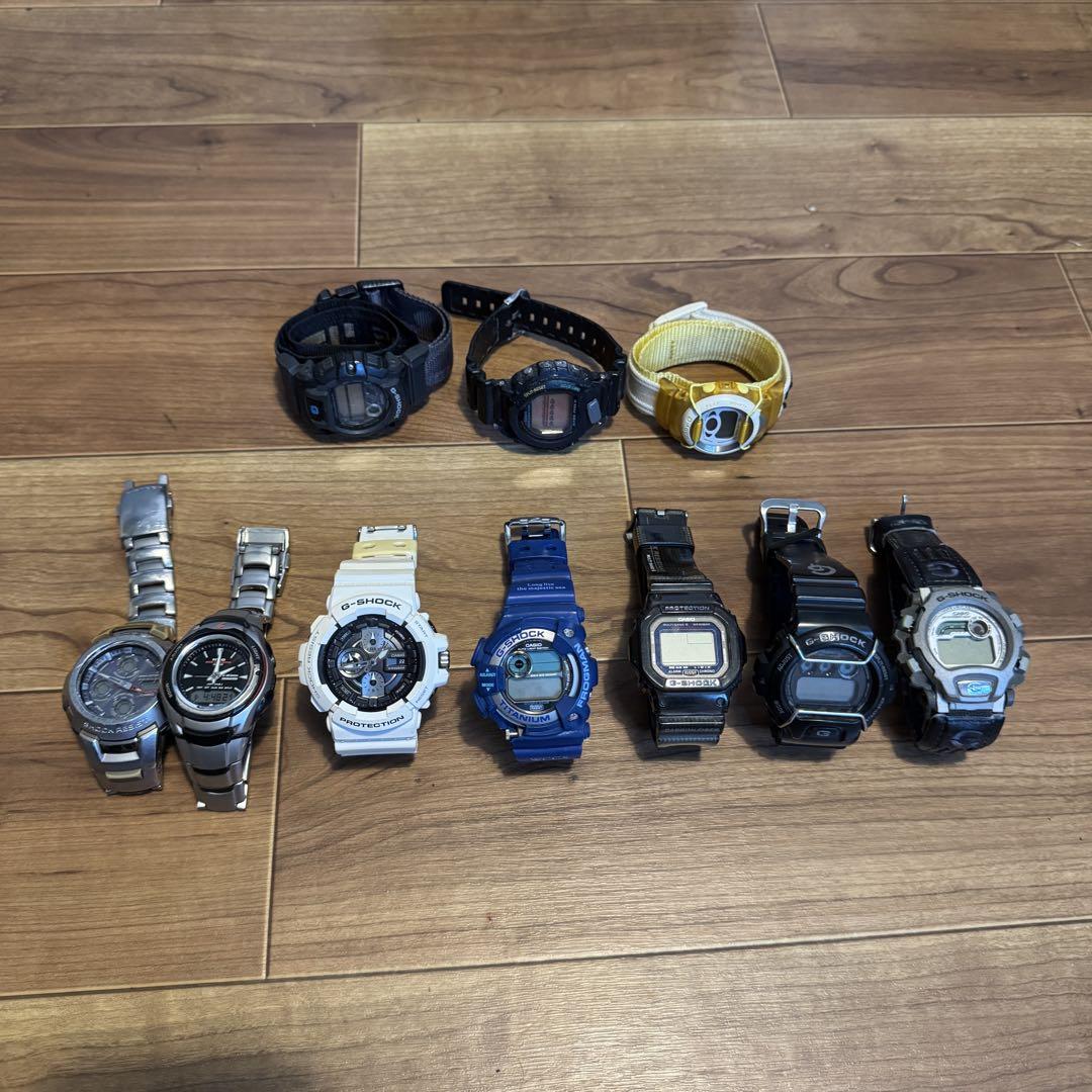 ジャンク 10個セット CASIO G-SHOCK