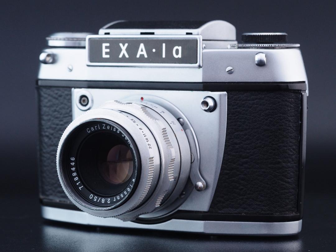 フィルムカメラ EXA 1a CARL ZEISS TESSAR 2.8/50 PENTACON