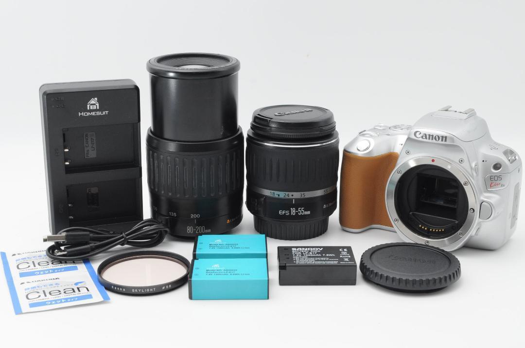 ☆ほぼ新品②☆新生活応援☆ Canon EOS Kiss x9 ダブルレンズ