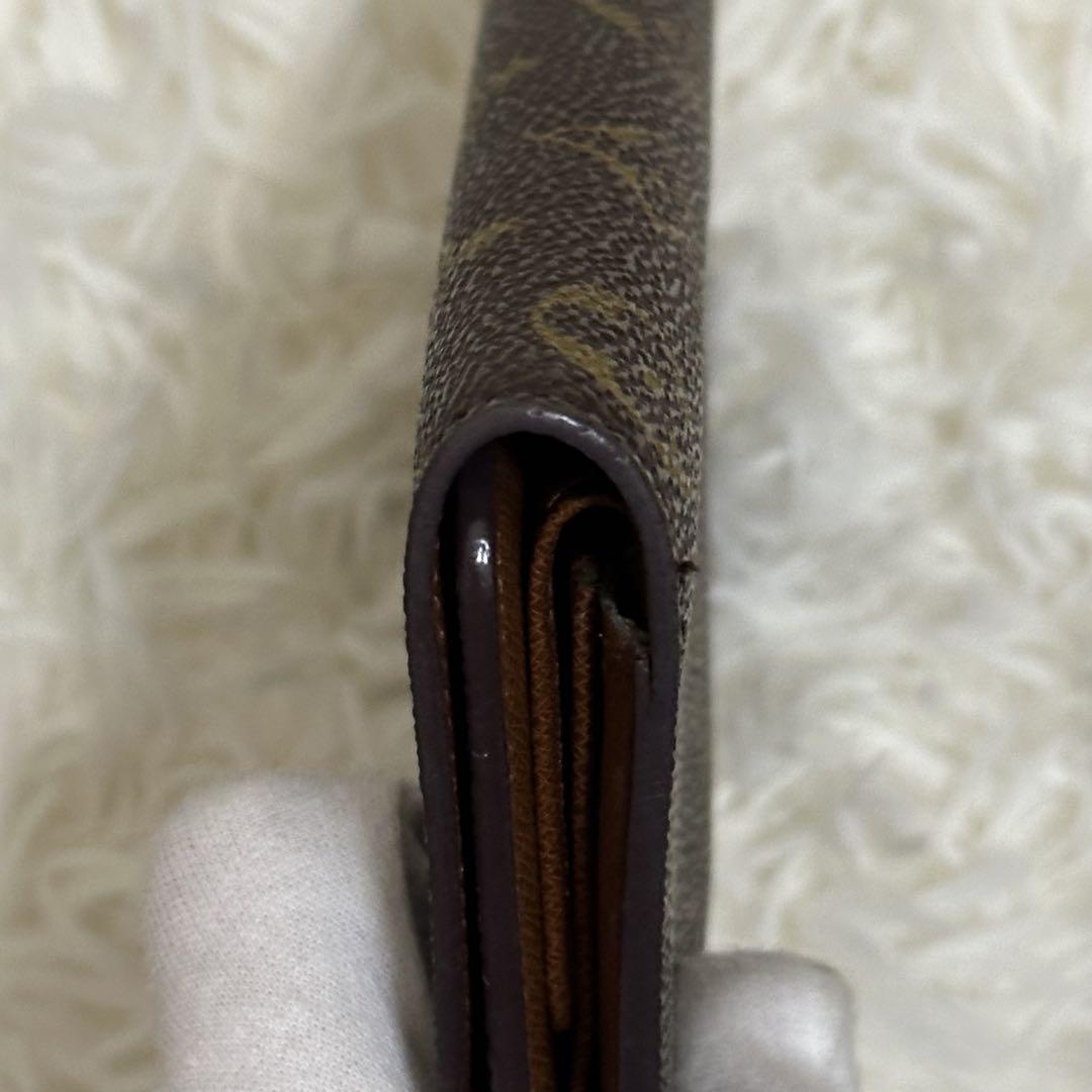 ルイヴィトン モノグラム インターナショナル 長財布 PVC ブラウン