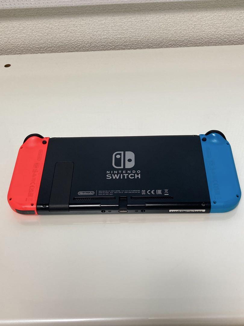 SDカード付き】Nintendo Switch 本体 青/赤 Joy-Con - メルカリ