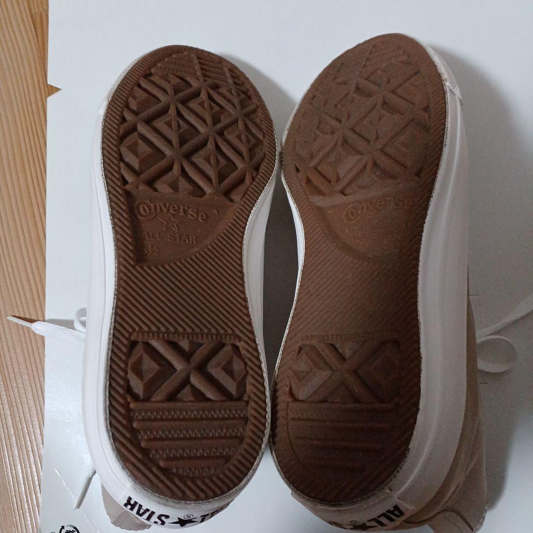 コンバース オールスター WR NYLON HI 24.5 ベージュ 撥水 防水