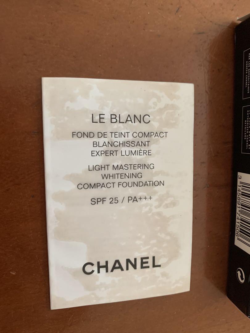 新品CHANEL LE BLANC パウダーファンデーション　B30 Sable