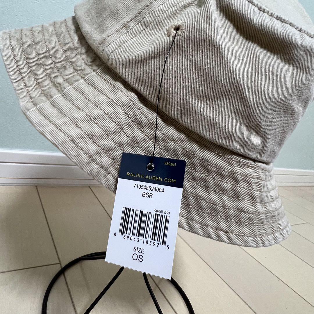 【未使用・タグ付】 POLO RALPH LAUREN ハット ラルフローレン