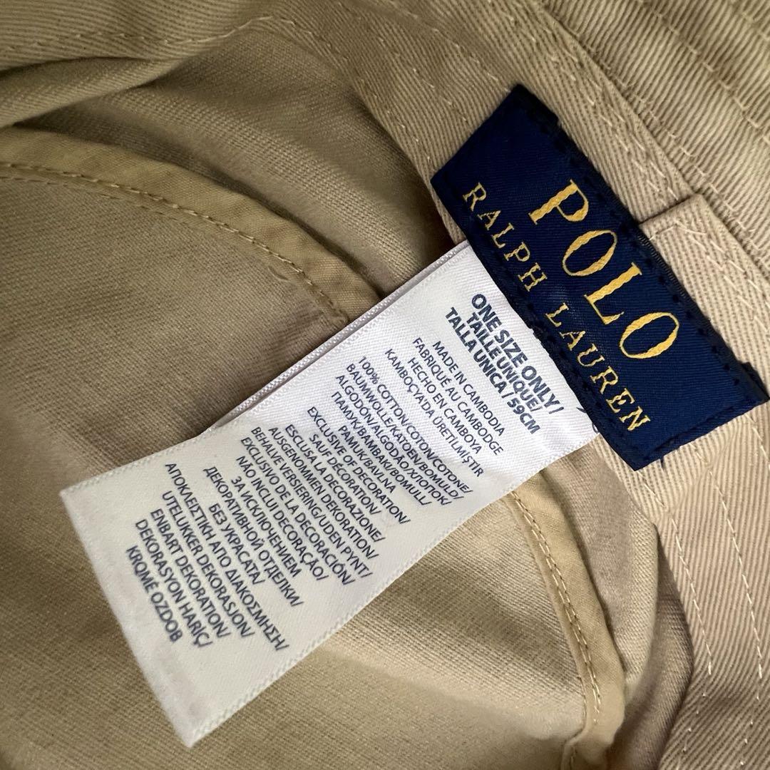 【未使用・タグ付】 POLO RALPH LAUREN ハット ラルフローレン