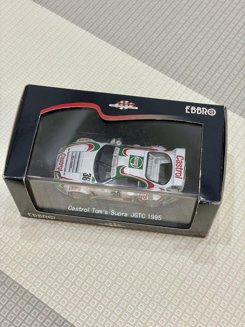 エブロ　castrol Tom's Supra JGTC 1995 ミニカー Amazon | エブロ 1/43 カストロール トムス スープラ JGTC 1995