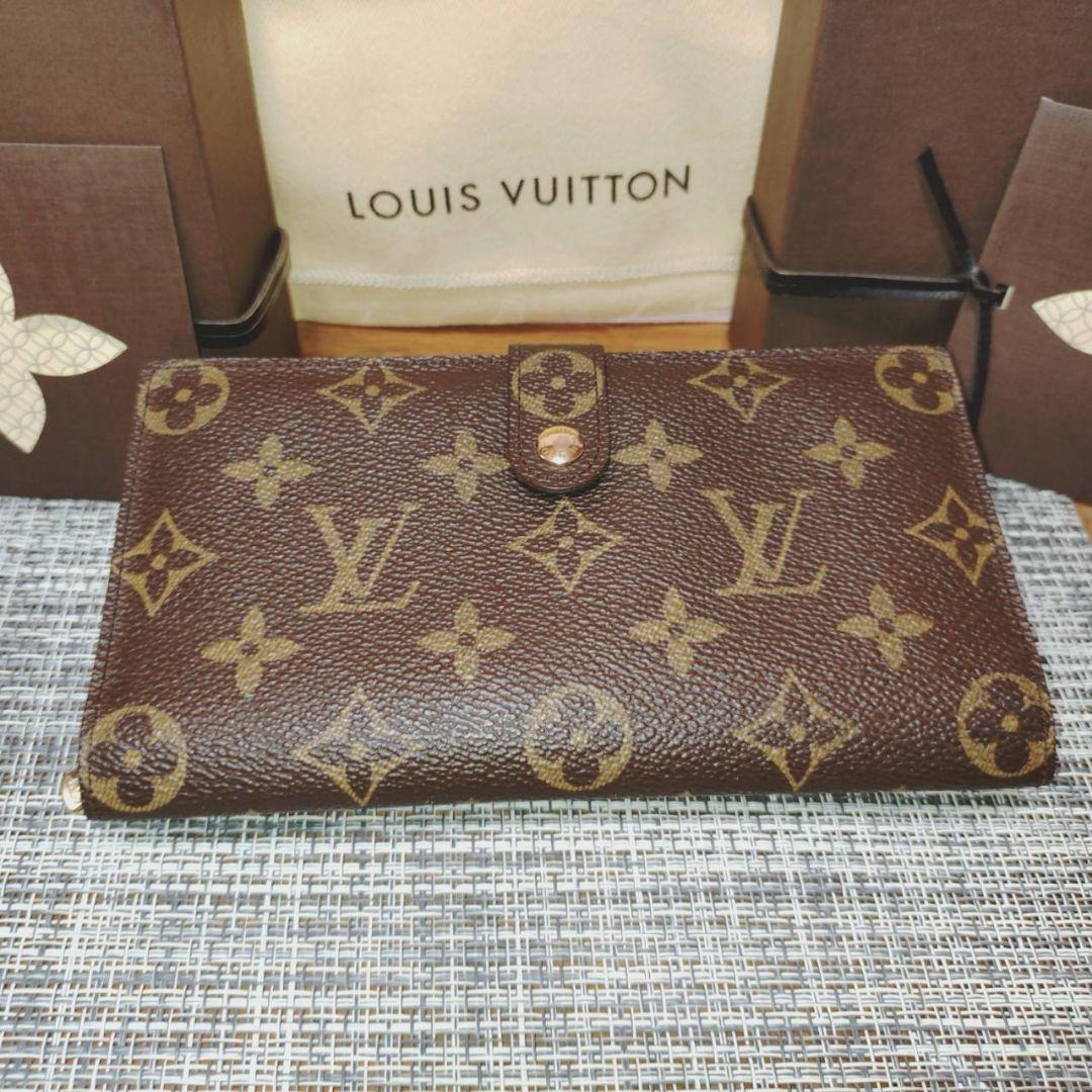 ✨極美品✨USA限定✨ルイヴィトン モノグラム コンチネンタル　クラッチ がま口