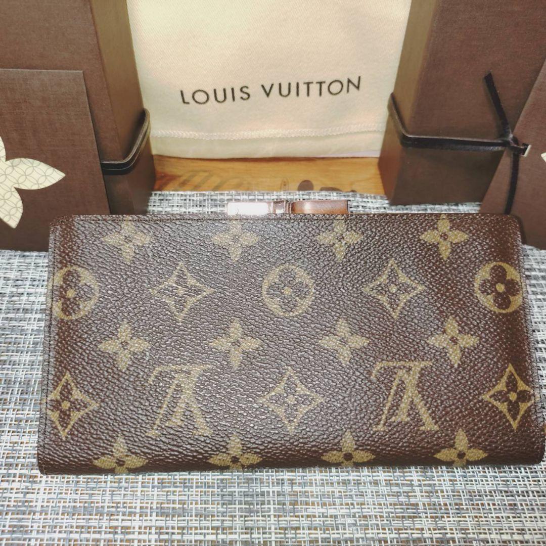✨極美品✨USA限定✨ルイヴィトン モノグラム コンチネンタル　クラッチ がま口