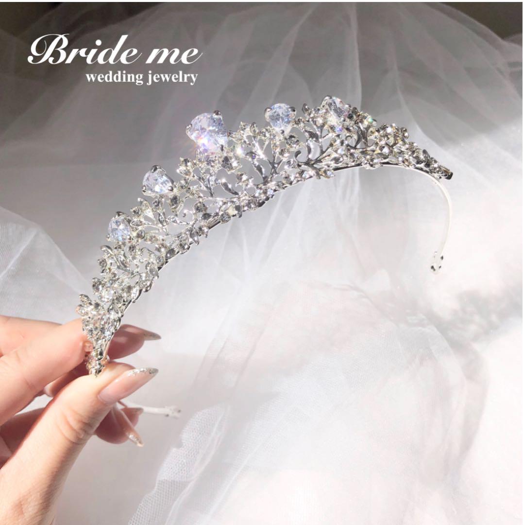Bride me クリスタルティアラ
