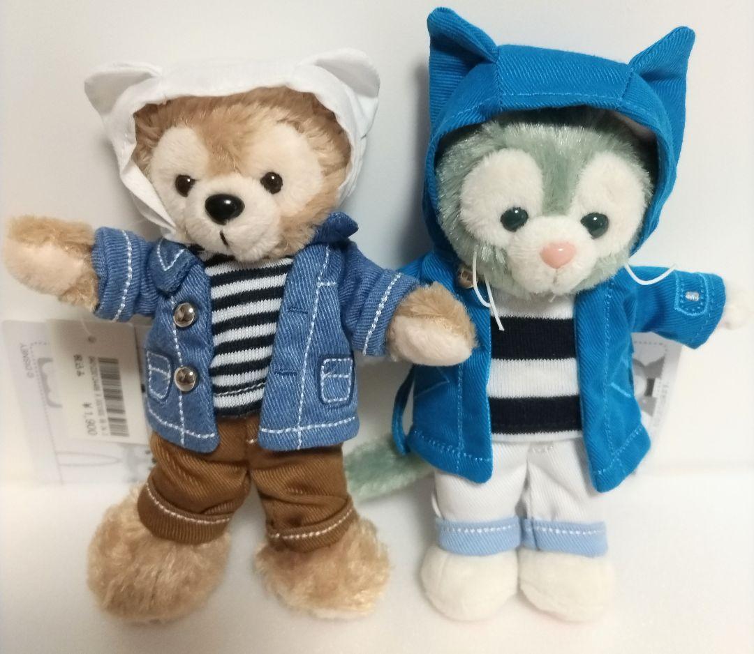 ダッフィーたちのかくれんぼ　ぬいぐるみバッジ４点セット　東京ディズニーシー