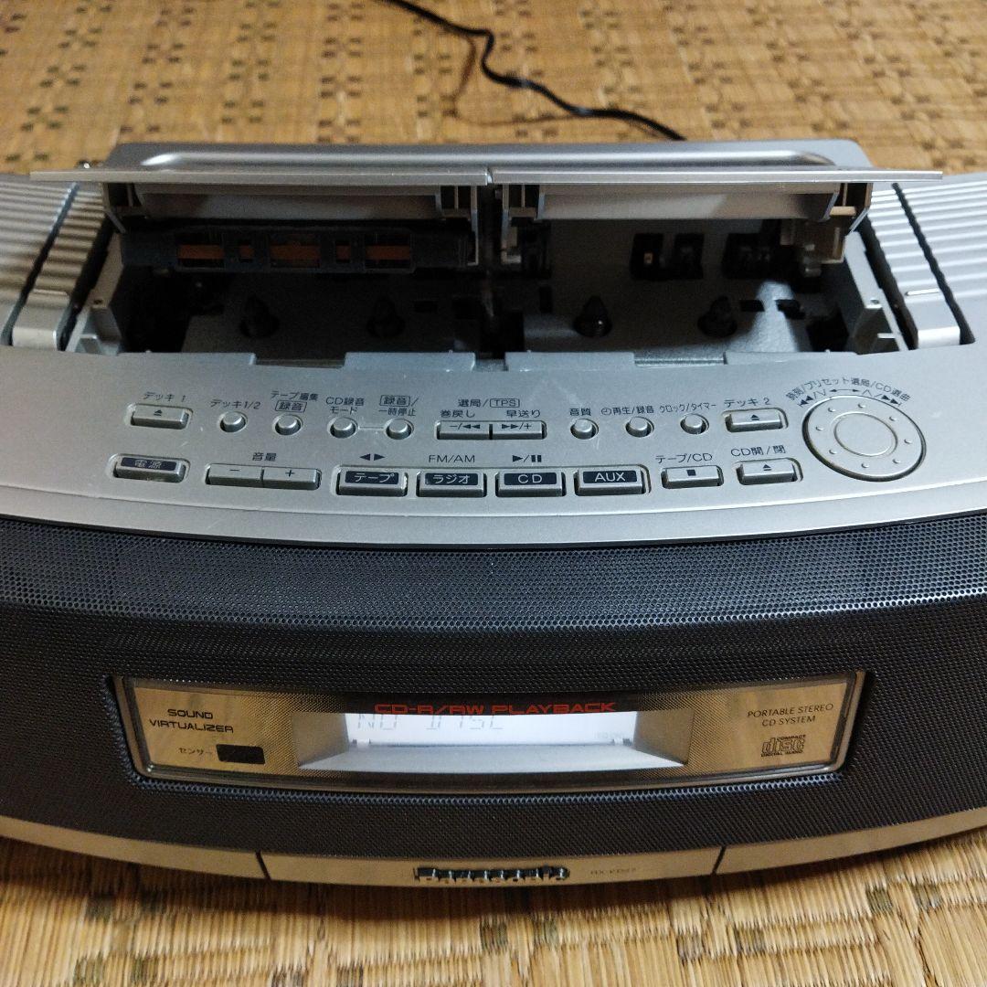 パナソニック】 ポータブルステレオCDシステム RX-ED57 - メルカリ