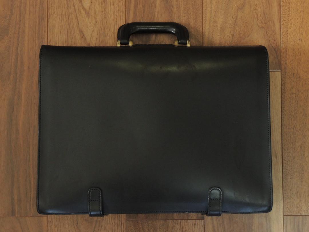 極上美品19万円　土屋鞄製造所　最高級モデル　ダレスバッグ　極厚ブライドルレザー