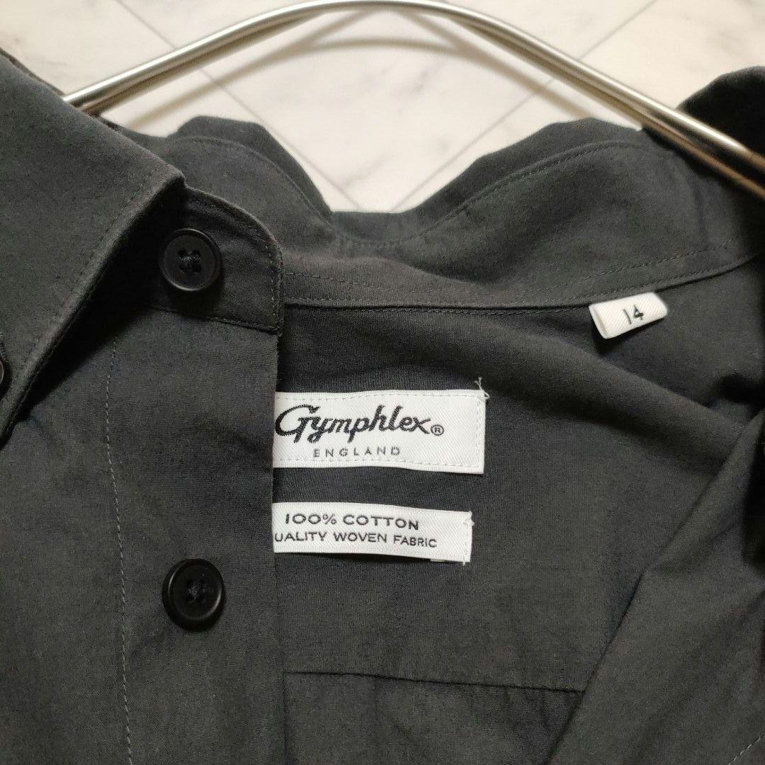 Gymphlex ジムフレックス ノースリーブ B.D.シャツドレス ワンピース
