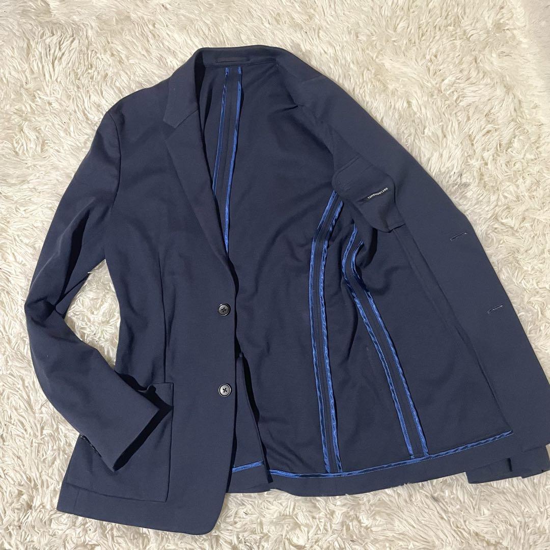 TOMORROWLAND テーラードジャケット ブラック ストレッチ XL