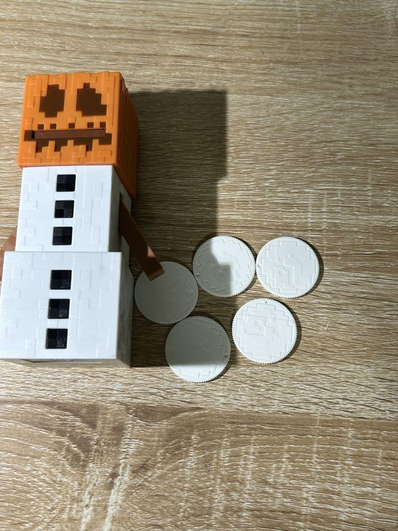 【アメリカ限定 並行輸入品】マイクラ スノーゴーレム おもちゃ