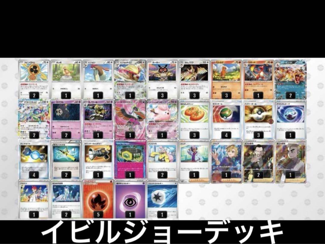 ポケモンカードゲーム　構築済みデッキ　宝石リザードン　リザードンexデッキ