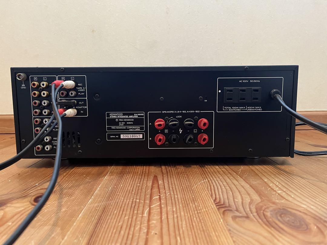 希少品　ケンウッド　KA-7050R MOS FET採用高音質 KA-7050R
