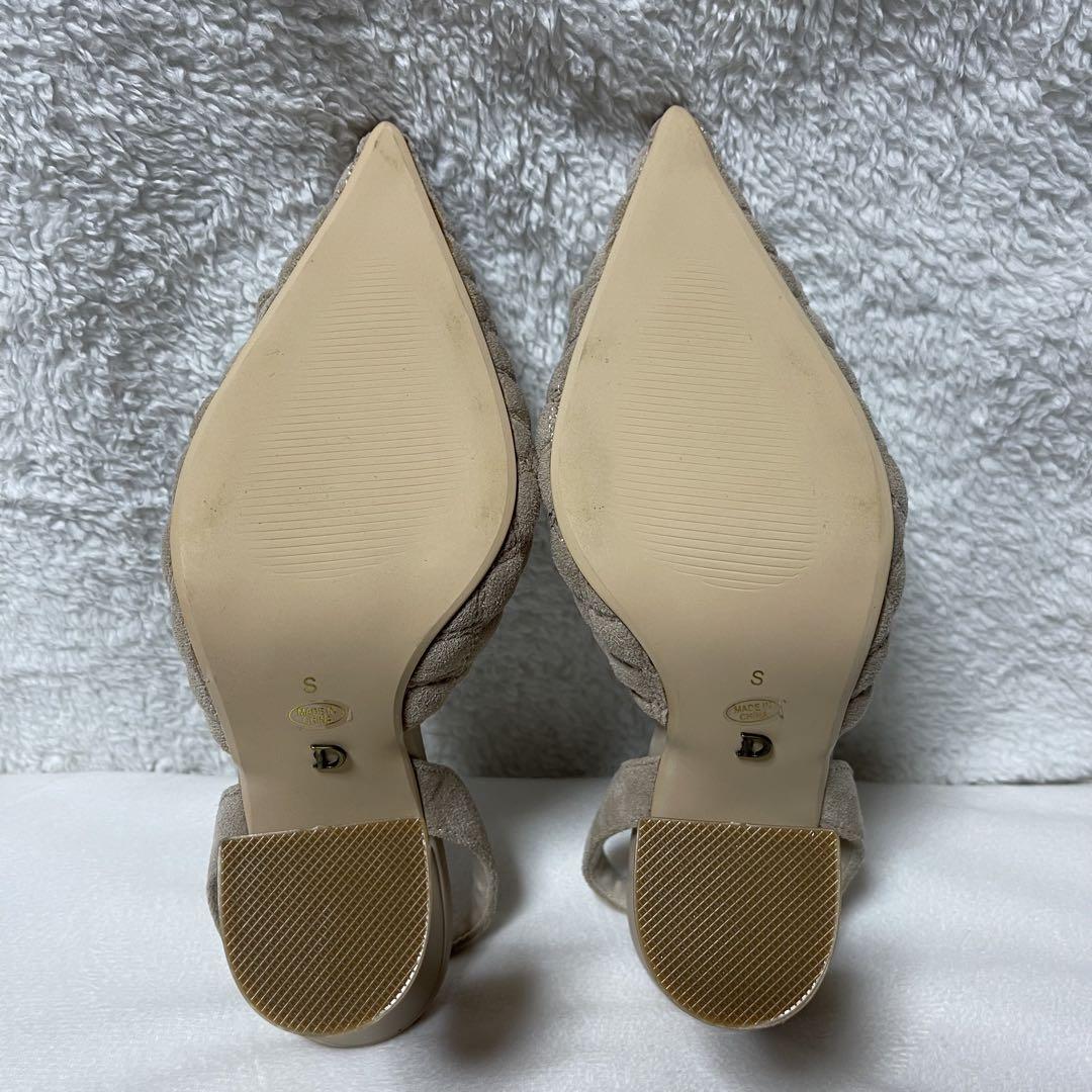 未使用 Darich ダーリッチ キルティング バックル パンプス