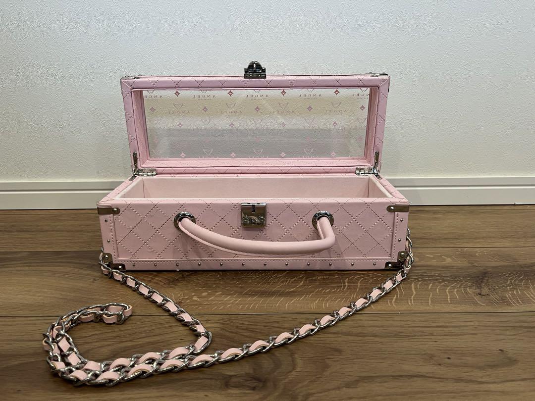 エンジェルシャンパン　ドゥミセックロゼ　ピンクBOX①