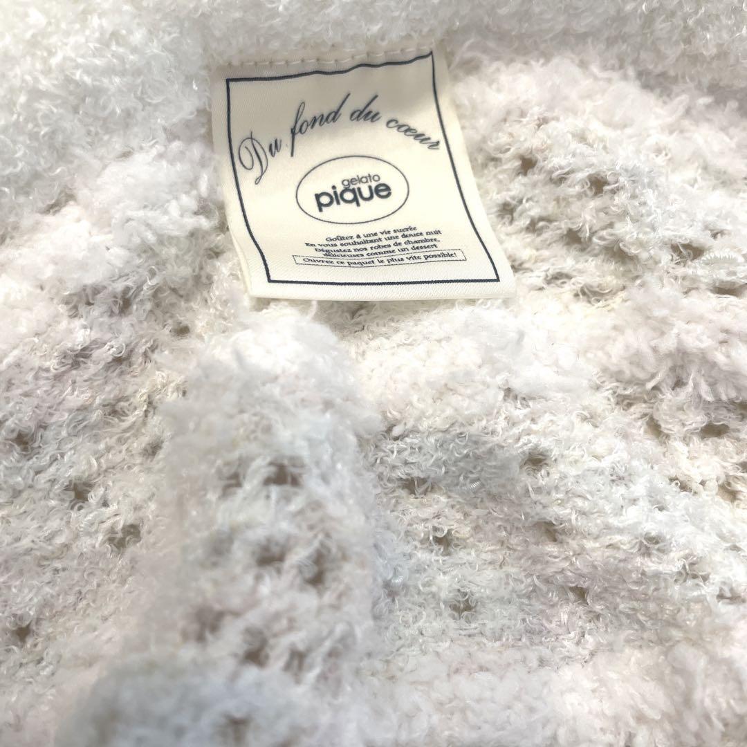 gelato pique ジェラートピケ クロシェプルオーバー トップス ニット - メルカリ gelato pique ジェラートピケ クロシェプルオーバー トップス ニット - メルカリ