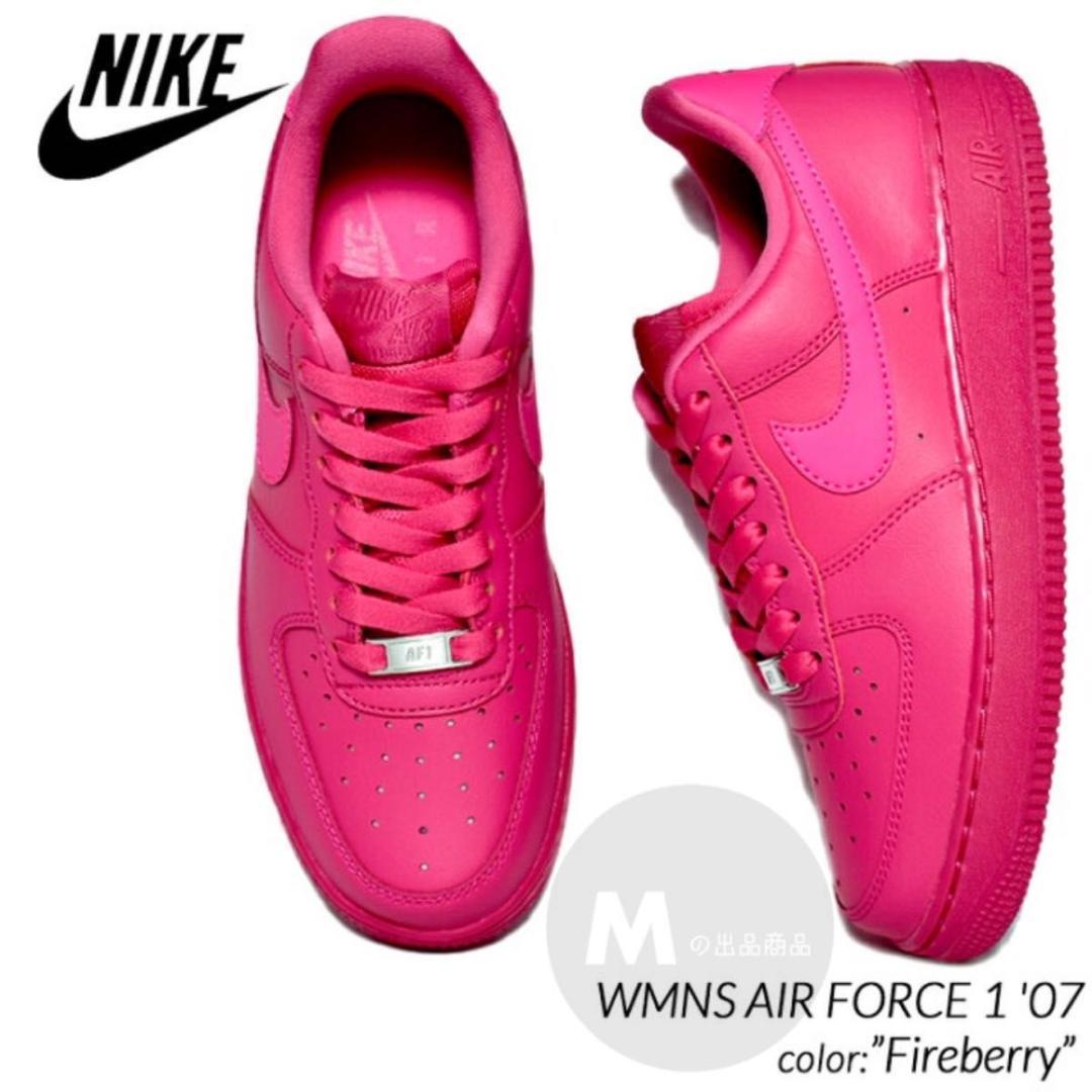 新品《24.0》ナイキ エアフォース 1 07 ピンク ダンク パンダ NIKE